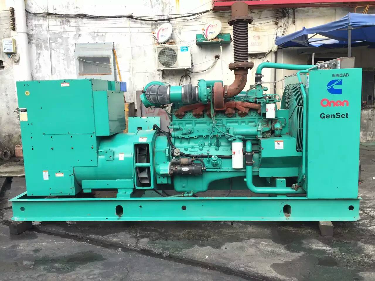 德昌租赁发电机-柴油发电机不正常冒烟的原因